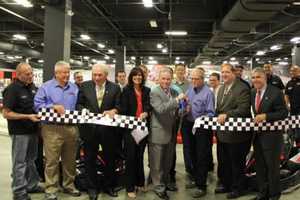 County Officials Floor It At Palisades Mall's New Speedway