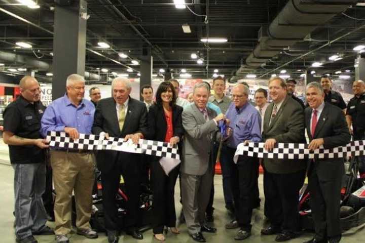 County Officials Floor It At Palisades Mall's New Speedway