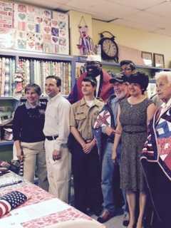 Norwalk Quilt Shop Prepares Special Gifts For Military Veterans