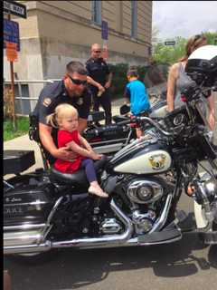 Kids Enjoy Rides, Families Meet Officers At Greenwich Police Open House