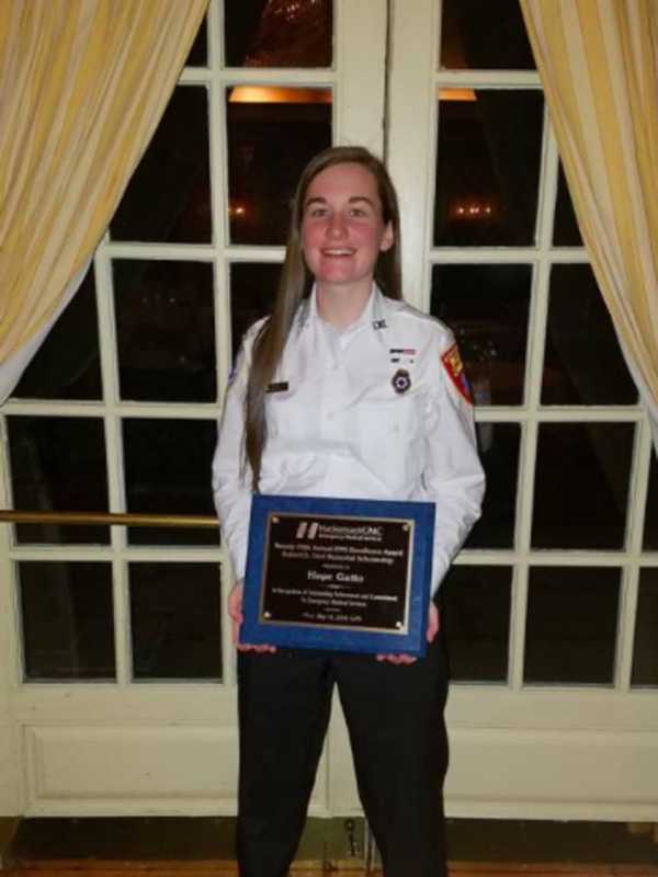 Saddle Brook Ambulance Youth Squad Member Earns Scholarship
