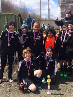 Stamford Youth Soccer League Boys' U11 Premier Team Wins Spring Tournament
