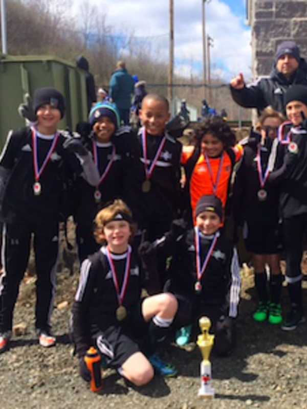 Stamford Youth Soccer League Boys' U11 Premier Team Wins Spring Tournament