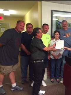 New Fairfield Public Works Honored At Board Of Selectman Meeting