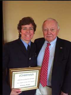 Chamber Of Commerce Honors Greenwich Woman As Firefighter Of The Year