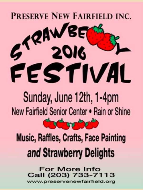 Hear Music, Do Crafts & More At New Fairfield's Strawberry Festival
