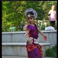 <p>At AIS&#x27; 10 year anniversary celebration in Danbury, a student performs a dance that is part of her family&#x27;s heritage.</p>