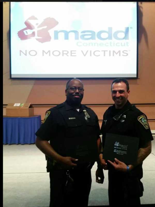 Members Of Norwalk Police Department Receive MADD Award