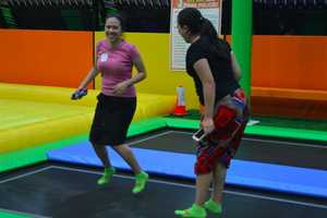 Hundreds Hop On Over to New Stratford Trampoline Park