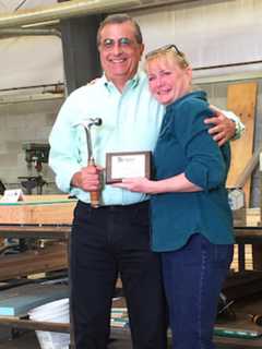 Habitat for Humanity Honors Stamford Volunteer
