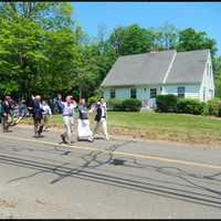 <p>The weather is nice and sunny for Redding&#x27;s Memorial Day parade on Sunday.</p>