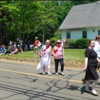 <p>The weather is nice and sunny for Redding&#x27;s Memorial Day parade on Sunday.</p>