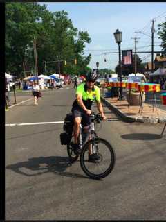 Stratford Emergency Medical Service Team Works At Main Street Festival