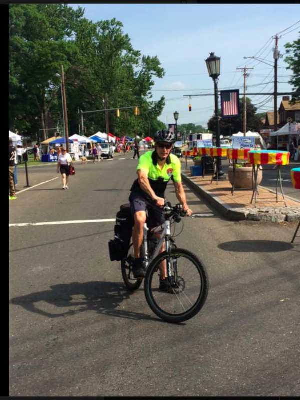Stratford Emergency Medical Service Team Works At Main Street Festival