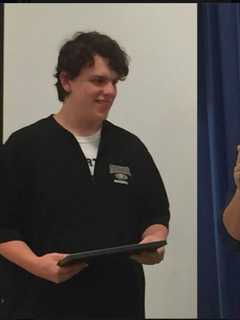 Trumbull Rotary Club Recognizes Two High School Students
