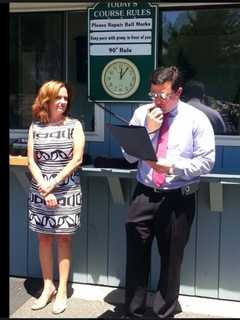 First Selectman Kicks Off Trumbull Rotary's 50th Anniversary Celebration