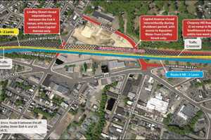Lane Closures Begin Friday On Route 8/25 In Bridgeport For Road Work