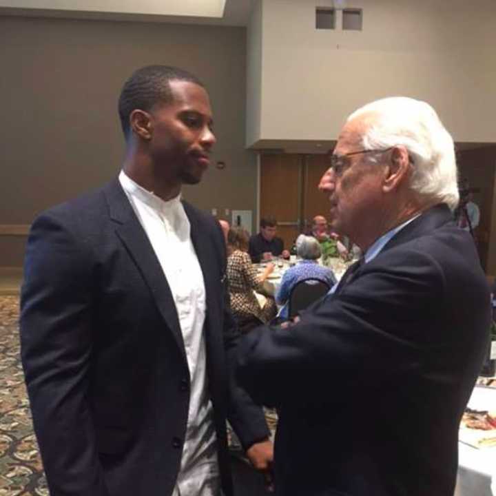 Victor Cruz and Bill Pascrell