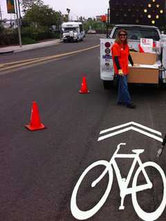 Passaic County Adds Shared Roadway Markers