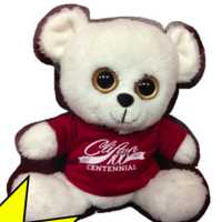 <p>Eight-inch bears featuring the centennial logo cost $12 each.</p>