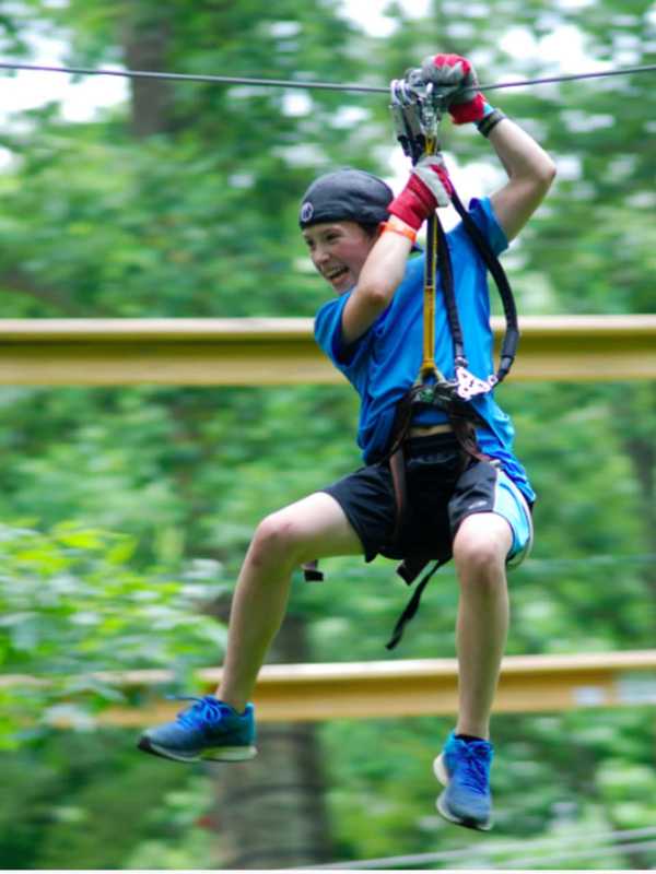 Zip The Eclipse: Treetop View At The Adventure Park In Bridgeport