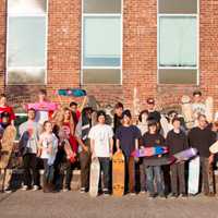 <p>The skaters of Solid Foundation.</p>