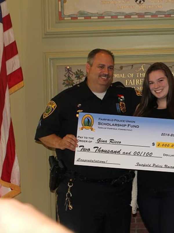 Fairfield Police Award College Scholarships To Officers' Children