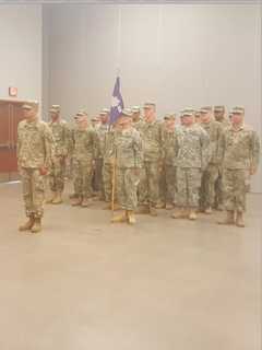 Friends, Family Bid Farewell To Danbury Soldiers Bound For Djibouti