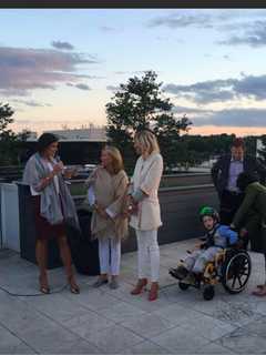 Make-A-Wish Celebrates Rose' On The Rooftop Launch In Greenwich