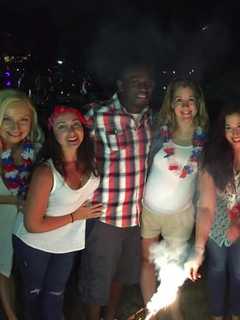 Joyful Events In Greenwich Goes Red, White And Blue For The Fourth