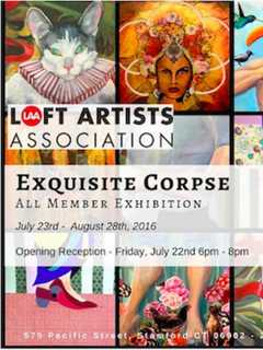 Loft Artists In Stamford Sets Up Surrealist-Inspired Group Exhibit