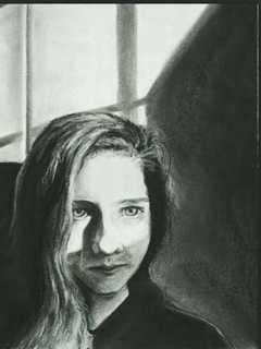 Darien High Graduate Earns Scholarship, Exhibits Artwork At Library