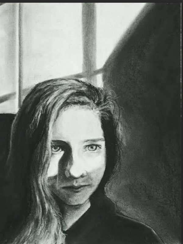 Darien High Graduate Earns Scholarship, Exhibits Artwork At Library