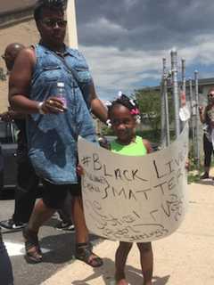 Hundreds Gather For Bridgeport March After Deaths At Police Hands