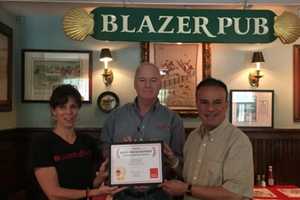 Blazer Pub Accepts DVlicious Best Fries In Westchester Honors