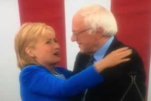 Bernie Sanders Endorses Westchester's Hillary Clinton For President