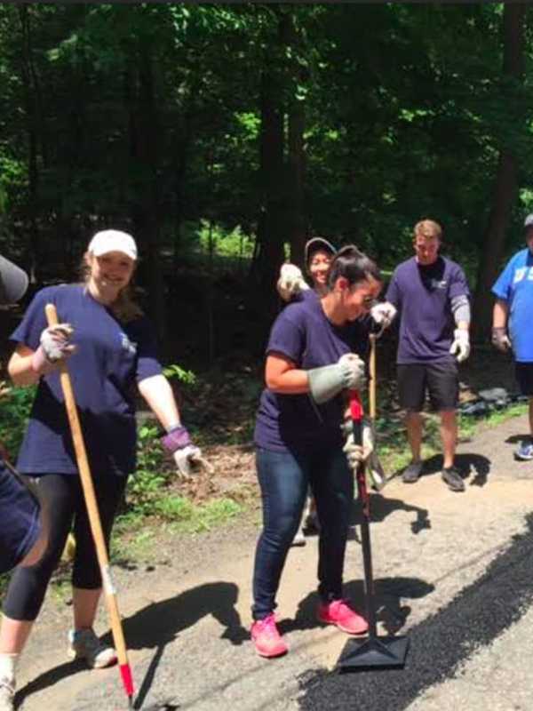 Stamford Accountants Tackle Cleanup At New Fairfield Girl Scout Camp