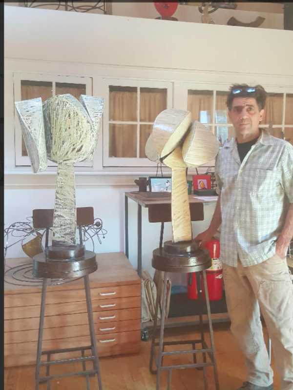 New Fairfield Sculptor Takes Star Turn With New Work At Danbury City Hall