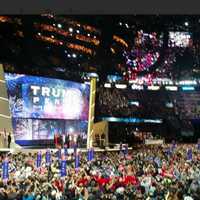 <p>The balloon drop begins at the GOP Convention.</p>