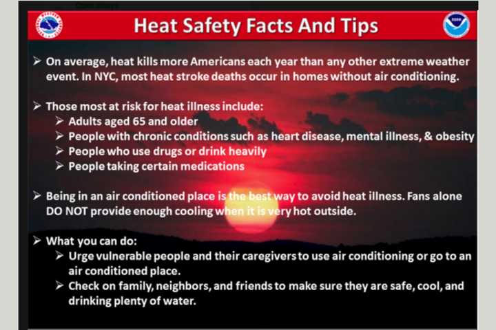 Norwalk Residents Urged to Take Caution During Heat Wave