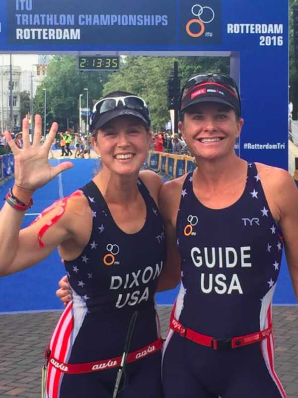 Greenwich Paratriathlete Finishes 5th At World Championships