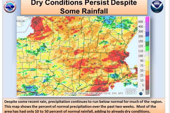 Hot, Dry Weather Bakes Armonk After Storms Push Through Area