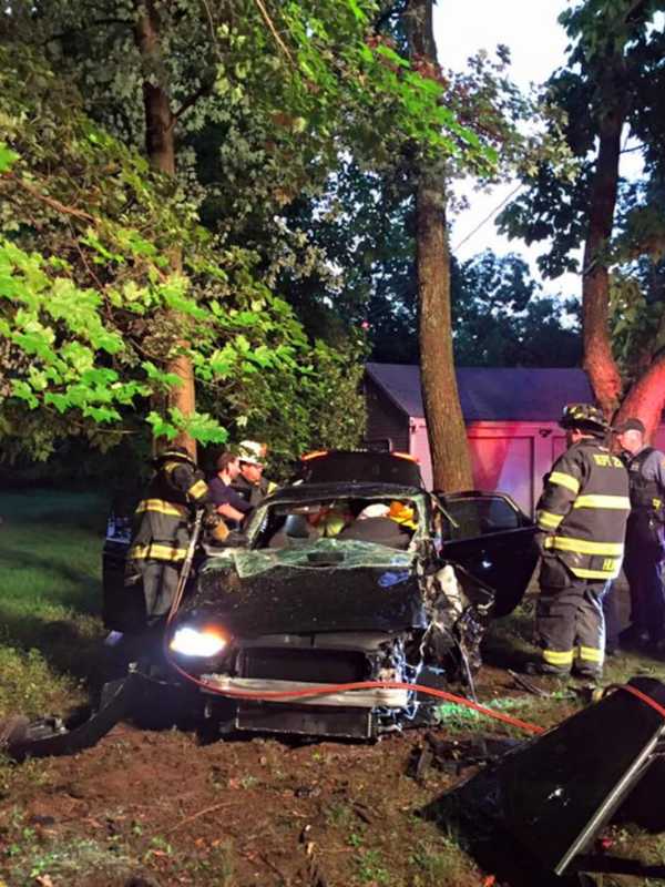 Police Investigate Chestnut Ridge Car Accident; Driver Injured