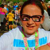 <p>Girls on the Run athlete Abigail.</p>