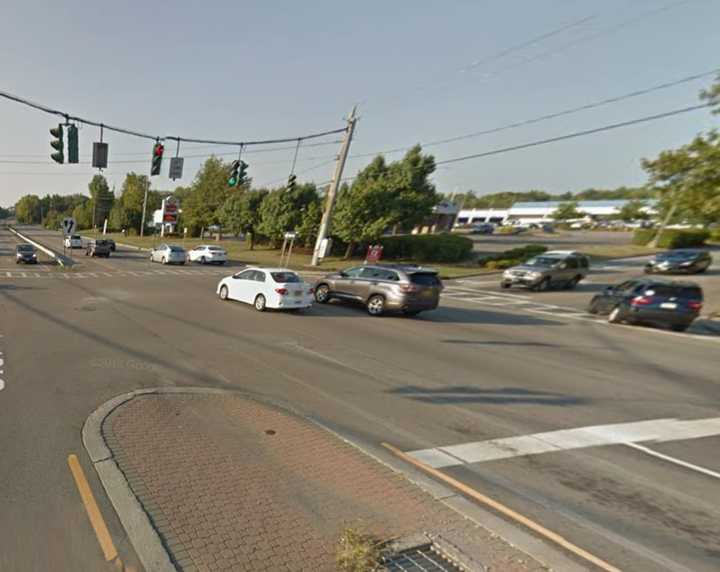 The intersection of Route 9 and Church Street in Fishkill.