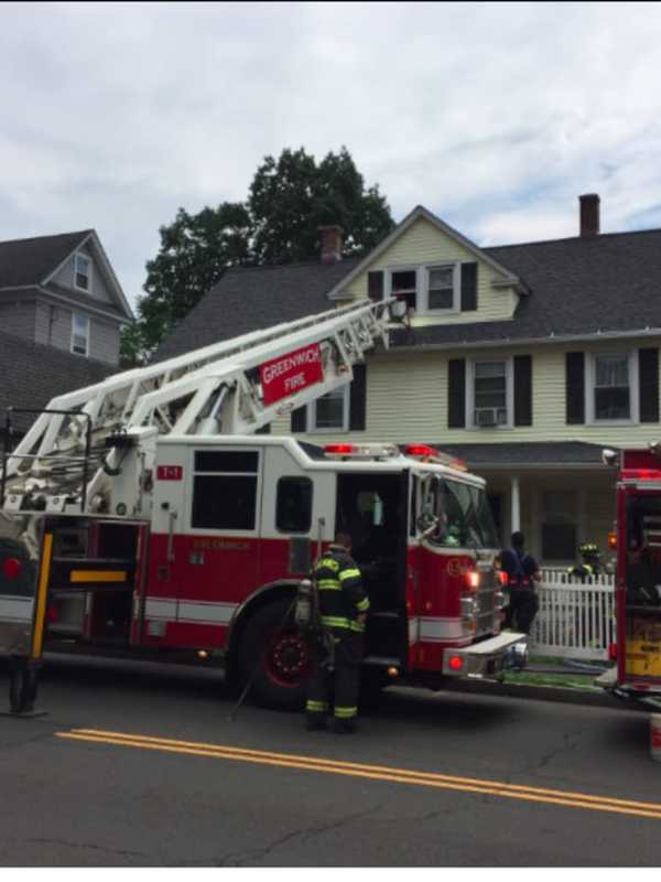Greenwich Firefighters Knock Down Blaze In Home