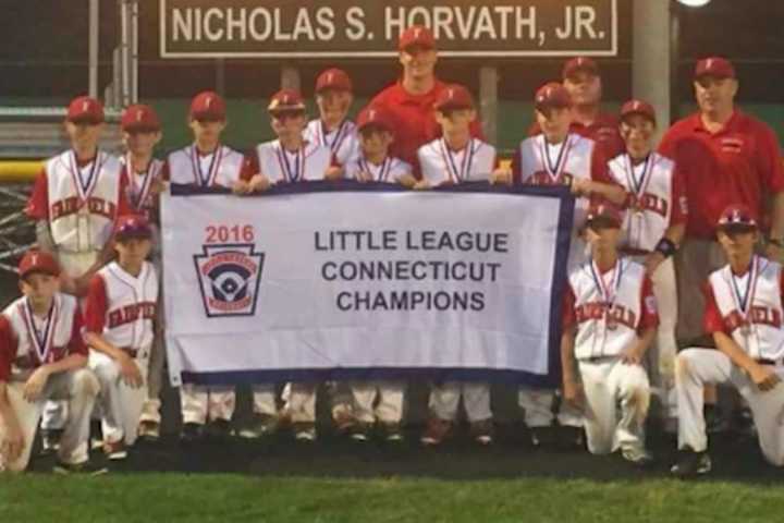 Fairfield American Rolls To State Little League Championship
