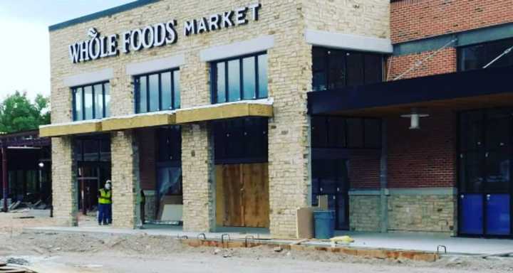 Construction on Whole Foods and Target is ahead of schedule in Closter Plaza.