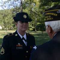 <p>Johnson&#x27;s niece, Jennifer Chance, was at the Arlington ceremony.</p>