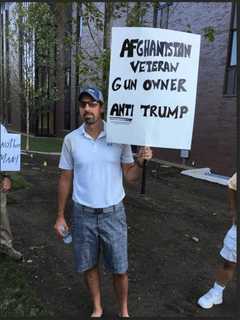 Protesters Turn Up The Heat At 'Love Trumps Hate' Rally At Fairfield's SHU